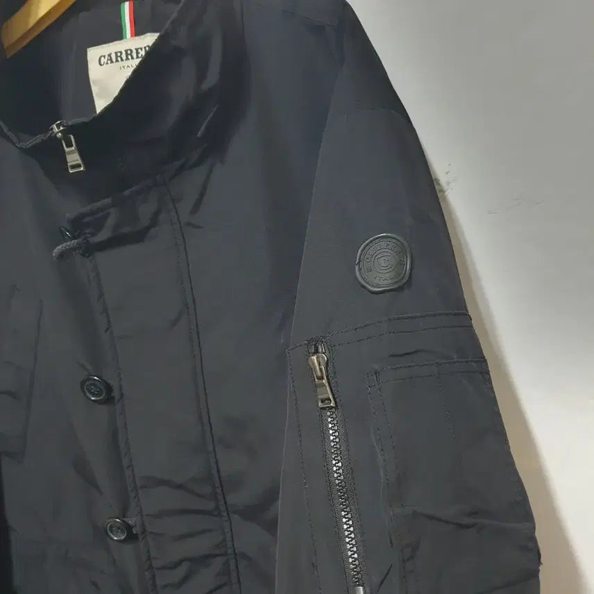 [BUNJANG] Carrera Black Field Jacket / 카레라 블랙 야상 점퍼