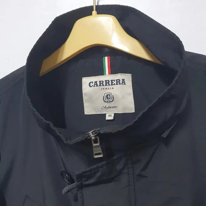 [BUNJANG] Carrera Black Field Jacket / 카레라 블랙 야상 점퍼