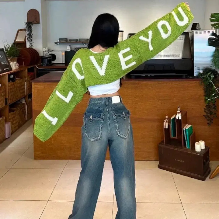 [BUNJANG] OOTD Karina First Snow Challenge Wide Denim Pants S / OOTJ 카리나 첫눈챌린지 와이드 데님 S