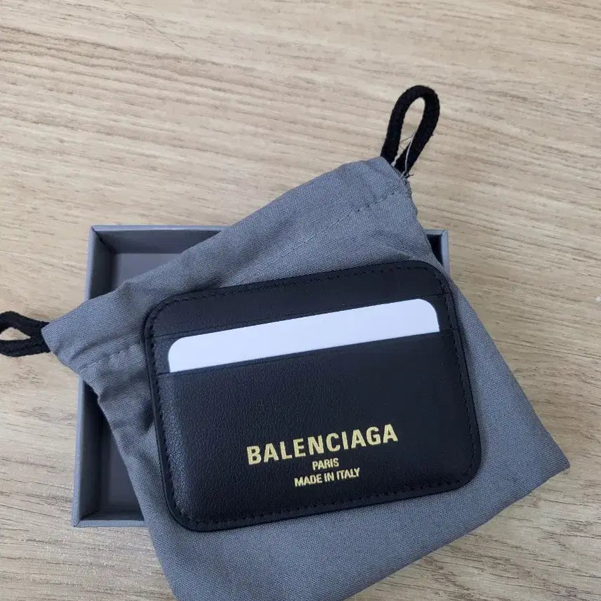 [BUNJANG] Balenciaga Card Wallet - Black / (새상품) 발렌시아가 카드지갑 - 블랙