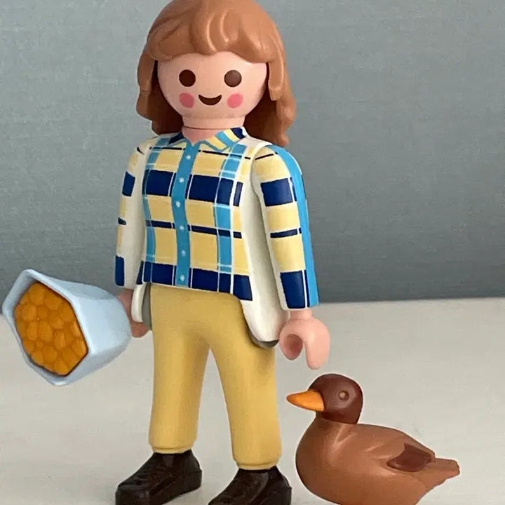 [BUNJANG] Playmobil Duck Lady Figure / 중고 플레이모빌 오리 여인