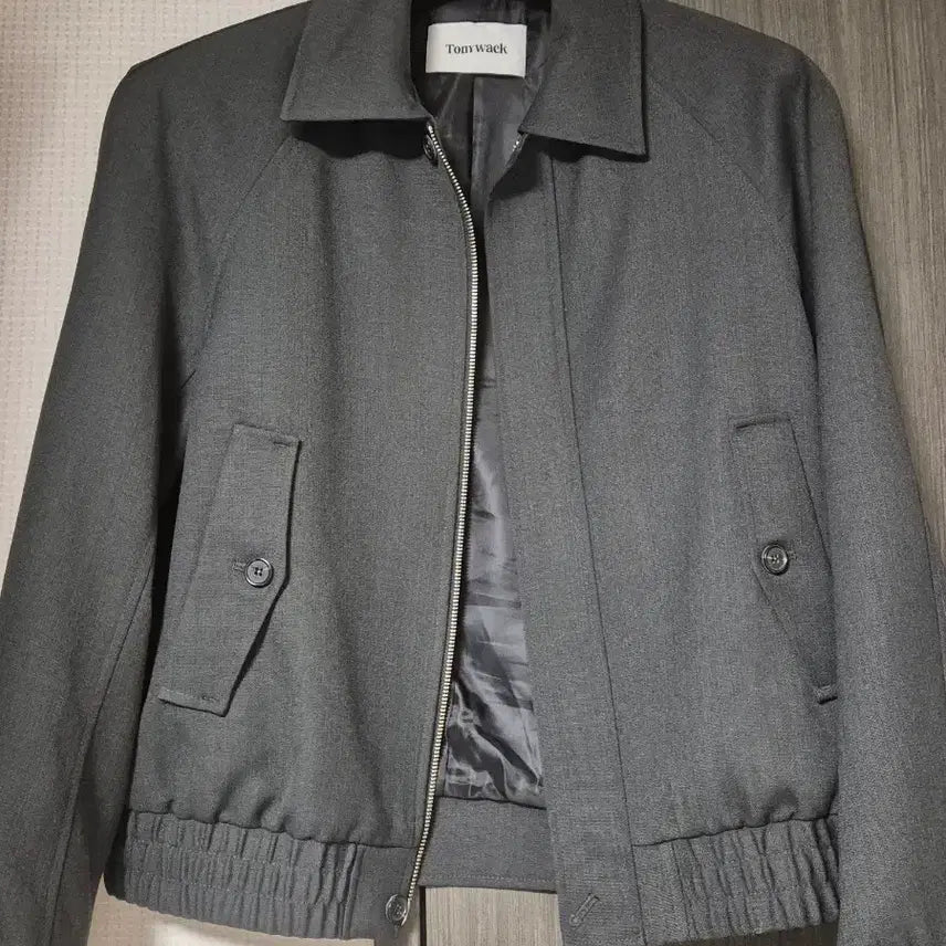 [BUNJANG] Toni Wek Textured Wool Oversized Blouson / 토니웩 / TEXTURED WOOL OVERSIZED BLOUSON_ D