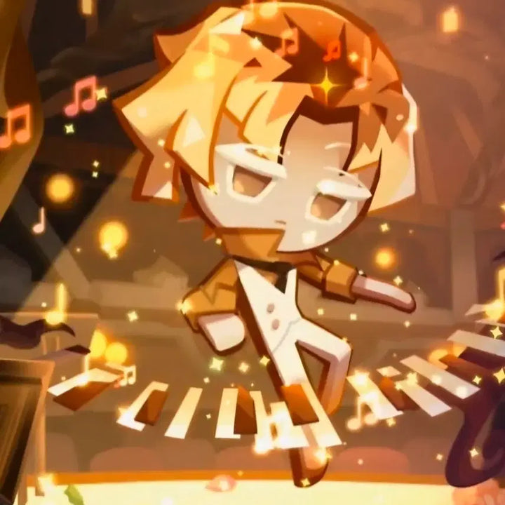 [BUNJANG] Cookie Run Kingdom Crème Brûlée Cookie Soul Stone Keychain / 쿠키런 킹덤 쿠킹덤 월드 챔피언십 크렘브륄레맛,크림브륄레 쿠키 영혼석키링
