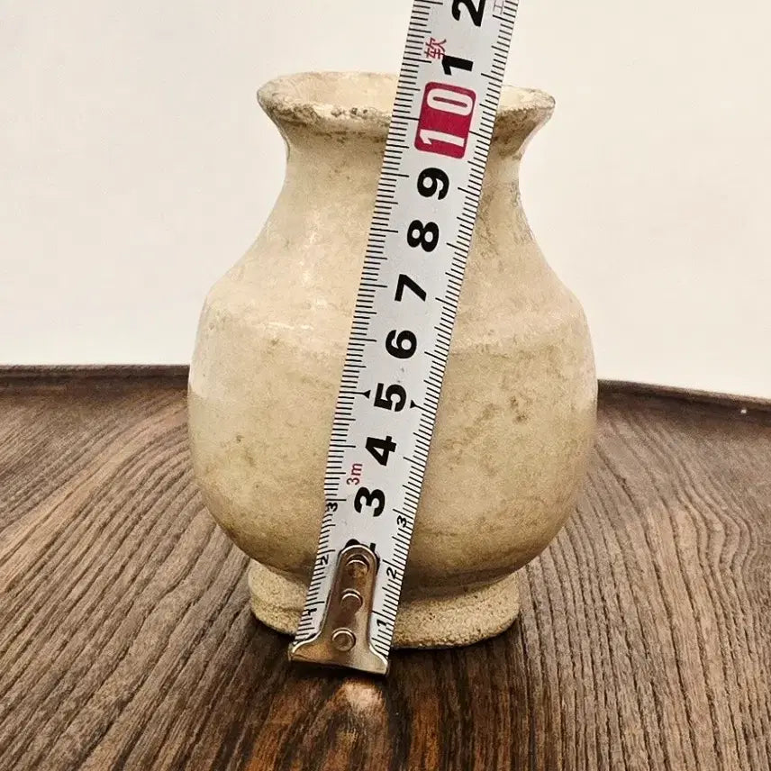 [BUNJANG] Joseon Dynasty White Porcelain Jar Antique / 조선시대 추정 백자 소호(단지) - 유물급 도자기소호 골동품