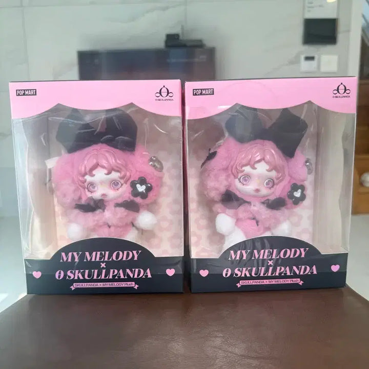 [BUNJANG] Popmart Skullpanda My Melody Plush Doll / 팝마트 스컬판다 마이멜로디