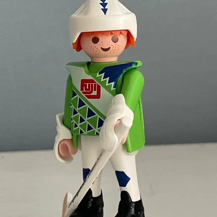 [BUNJANG] Playmobil 4513 Hockey Player Figure / 중고 플레이모빌 4513 주근깨 하키 선수