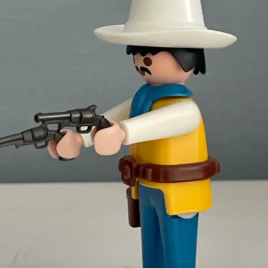[BUNJANG] Playmobil Cowboy Figure / 중고 플레이모빌 콧수염 카우보이