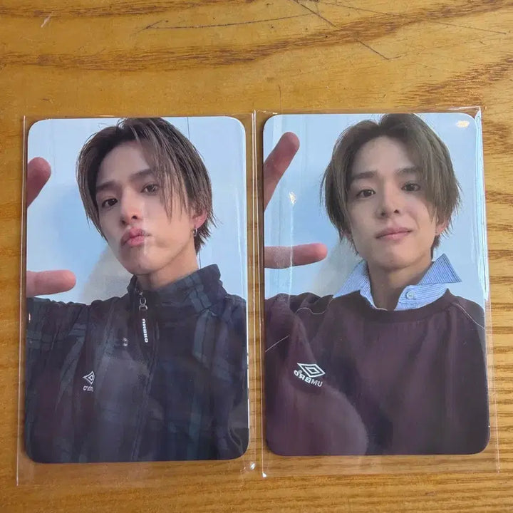 [SOLD OUT] 엄브로 아사히 포토카드 A&amp;B 세트 일괄