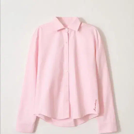 [BUNJANG] Gead Oxford Shirt Pink / 게드 옥스포드 셔츠 핑크