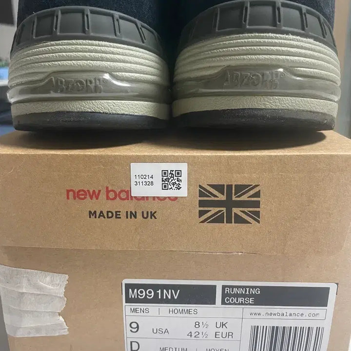 [BUNJANG] New Balance 991 Navy Sneakers / 뉴발란스 991 네이비 270mm