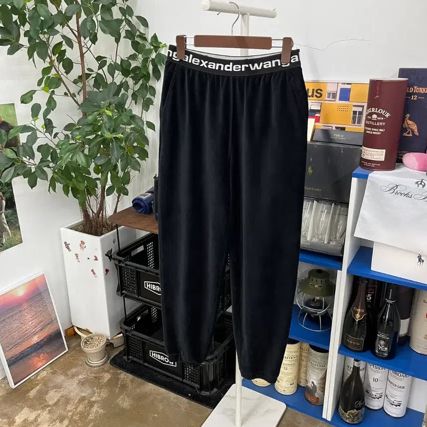 [BUNJANG] Alexander Wang Velour Banding Jogger Pants XS / 알렉산더왕 벨루어 밴딩 조거 팬츠 XS