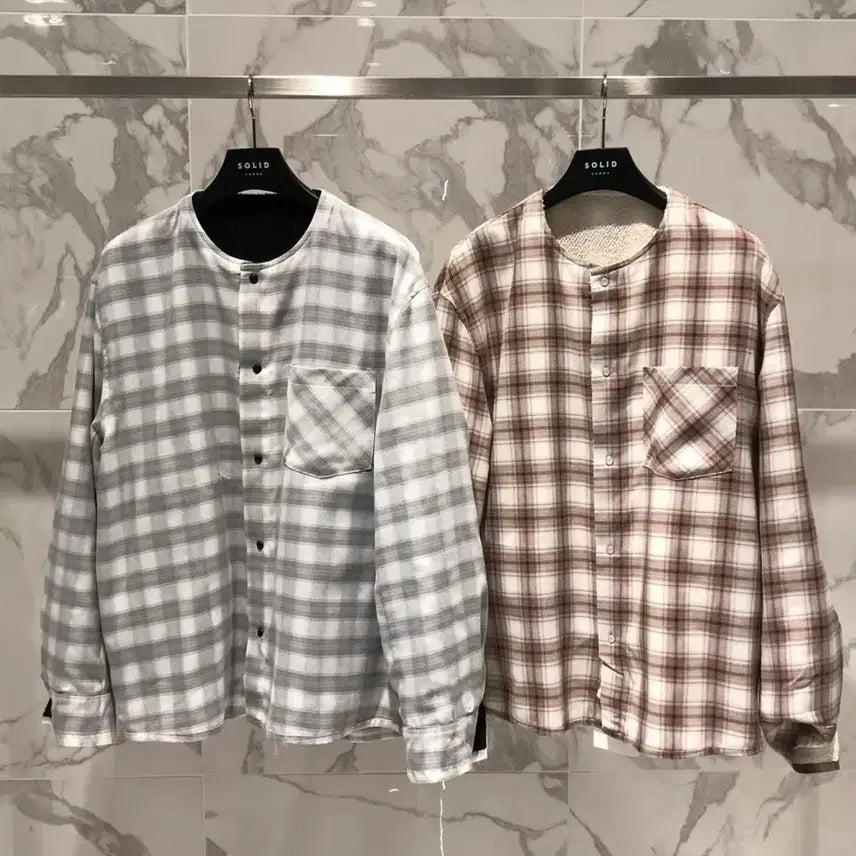 [BUNJANG] Solid Homme Reversible Tweed Cardigan / 솔리드 옴므