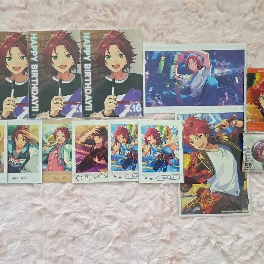 [BUNJANG] Ensemble Stars Mao Bundle Set / 앙스타 마오 굿즈 일괄 처분