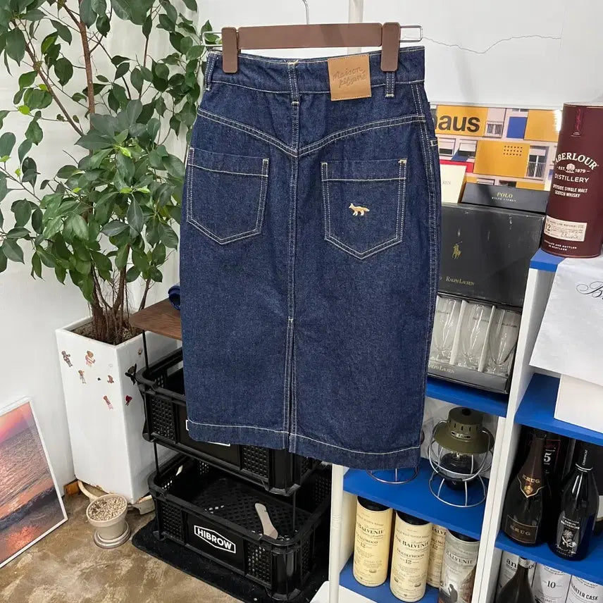 [BUNJANG] Maison Kitsune Denim Skirt 24 / 메종키츠네 데님 스커트 24