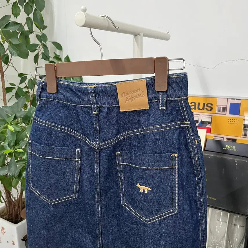 [BUNJANG] Maison Kitsune Denim Skirt 24 / 메종키츠네 데님 스커트 24