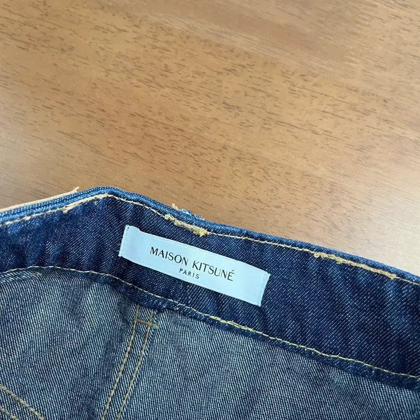 [BUNJANG] Maison Kitsune Denim Skirt 24 / 메종키츠네 데님 스커트 24