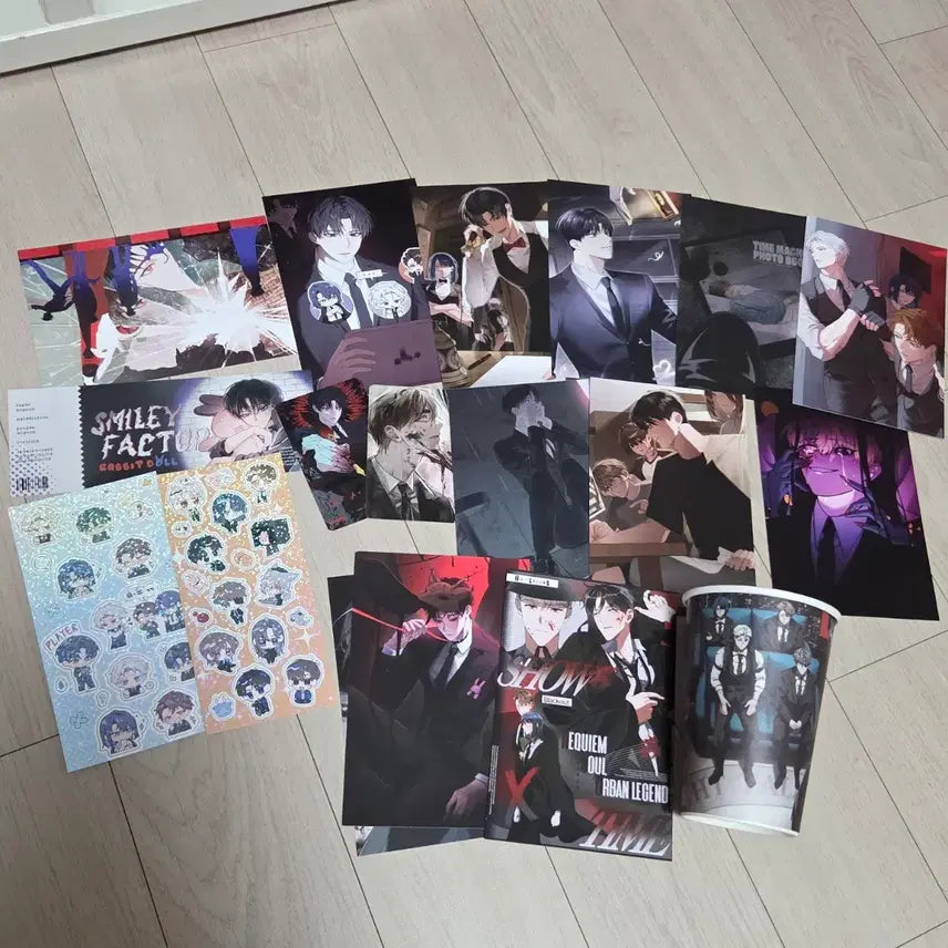 [BUNJANG] Cafe Ghost Story Exhibition Bundle Set / 괴담출근 이벤트 카페 괴담전시회 전프레