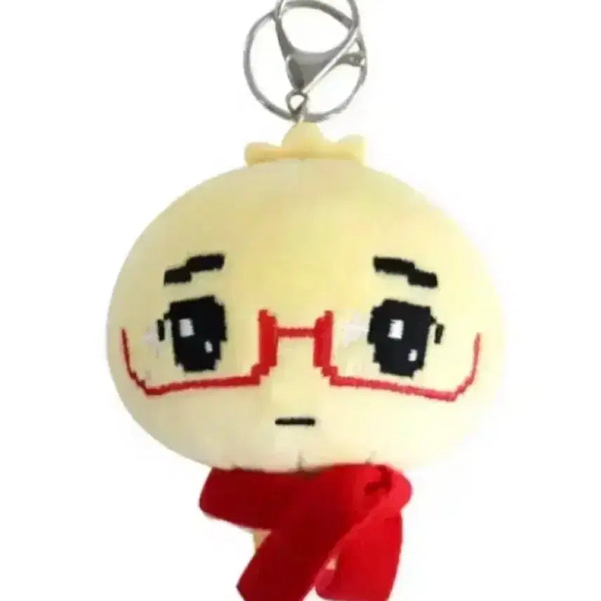 [BUNJANG] Universe Zone Mandu Scarf Doll Keyring / 유니버스존 안경만두 목도리 인형키링