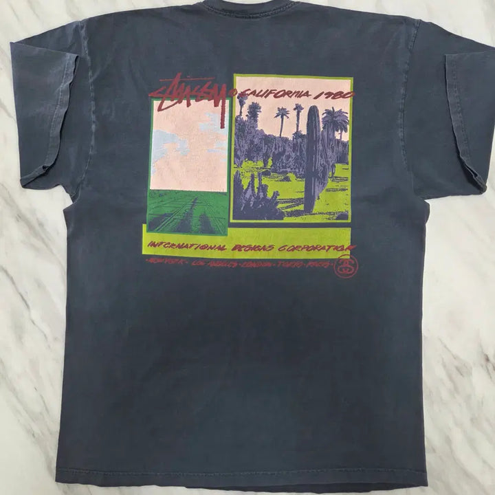 [SOLD OUT] 스투시 팜 데저트 반팔 티셔츠