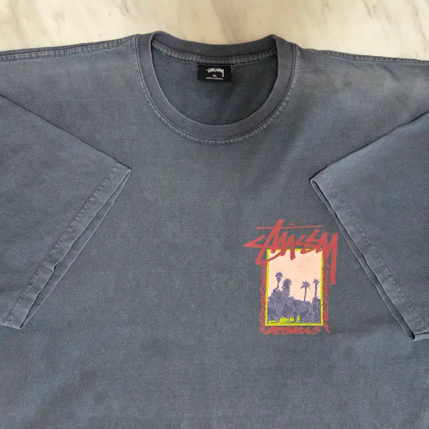 [SOLD OUT] 스투시 팜 데저트 반팔 티셔츠