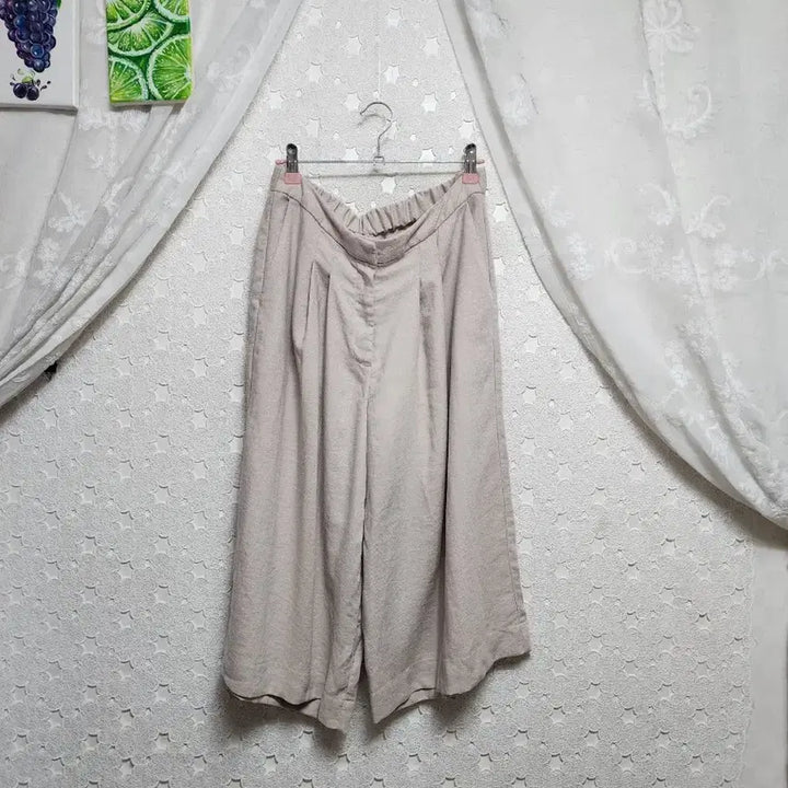 [BUNJANG] Briel 7-Sleeve Rayon Blend Wide Pants (Women&