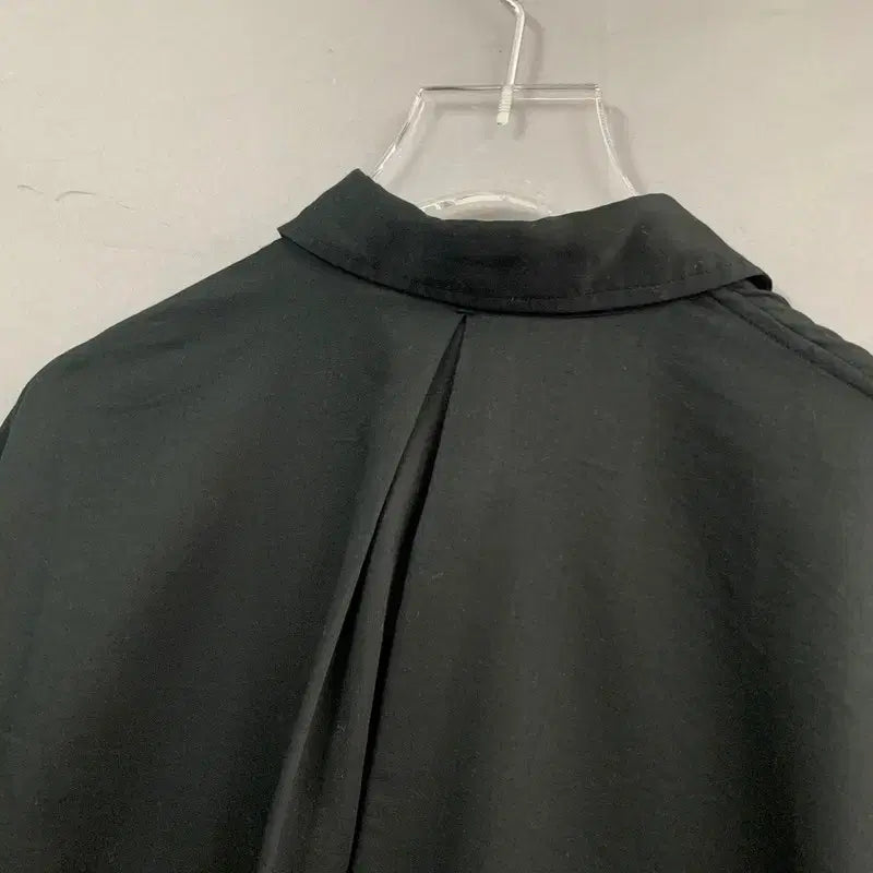 [BUNJANG] M ZUCCA Oversized Black Shirt Long Dress / M ZUCCA 주카 오버핏 블랙 셔츠 롱 원피스