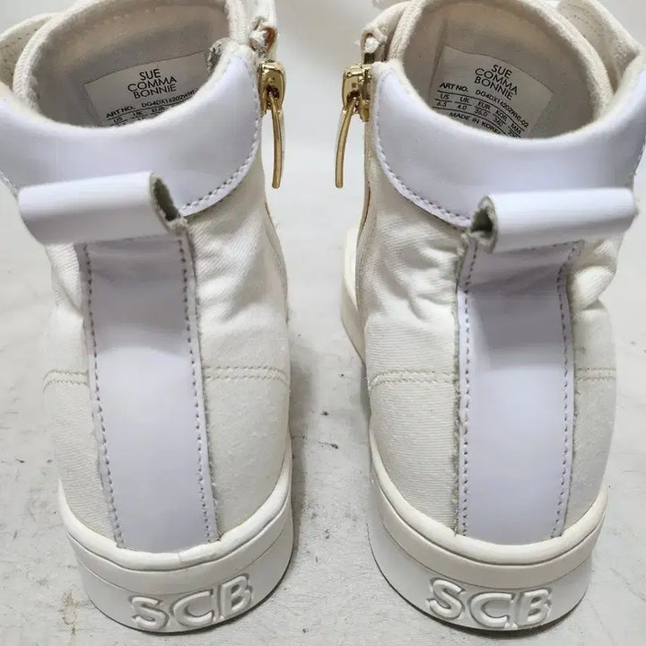 [BUNJANG] S.COMMAR High Heel Ankle Boots / 230 슈콤마 키높이 발목화