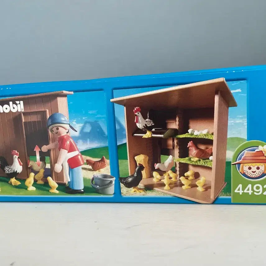 [BUNJANG] Playmobil 4492 Chicken Coop and Grandmother / 플레이모빌 4492 닭장과 할머니