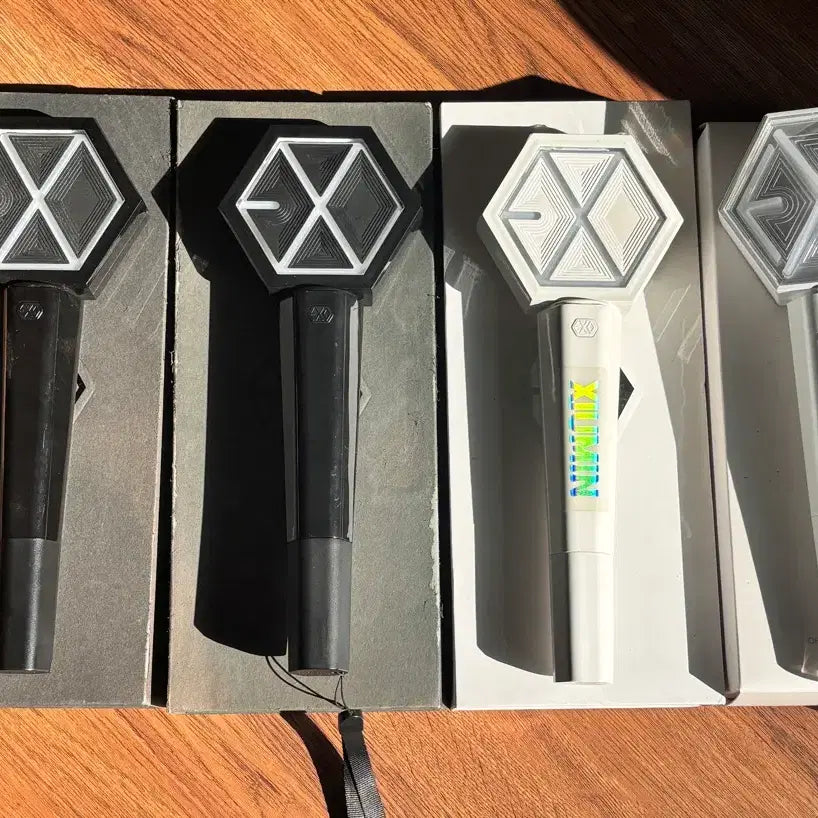 [BUNJANG] EXO Official Light Stick Bundle Set / (일괄)엑소 에리디봉(구리디봉,뉴리디봉,또리디봉)