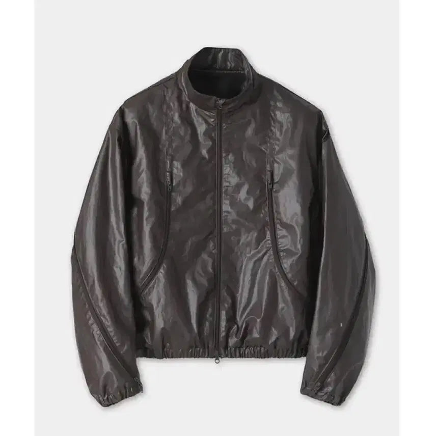 [BUNJANG] COOR Multi Zip-up Leather Blouson / (L) COOR 쿠어 멀티 집업 레더 블루종