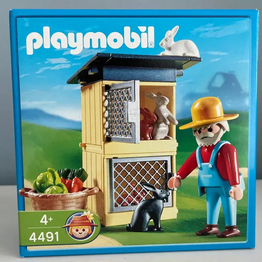 [BUNJANG] Playmobil 4491 Rabbit and Grandfather Figure / 플레이모빌 4491 토끼와 할아버지