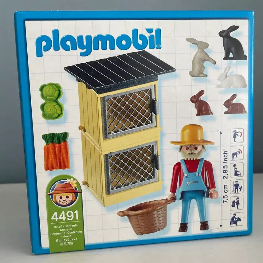 [BUNJANG] Playmobil 4491 Rabbit and Grandfather Figure / 플레이모빌 4491 토끼와 할아버지