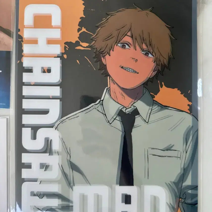 [BUNJANG] Chainsaw Man Movie Edition Special Art Card Set / 체인소맨 극장판 특전 아트카드 2종 + 특전 3종 + 덴지 클리어파일