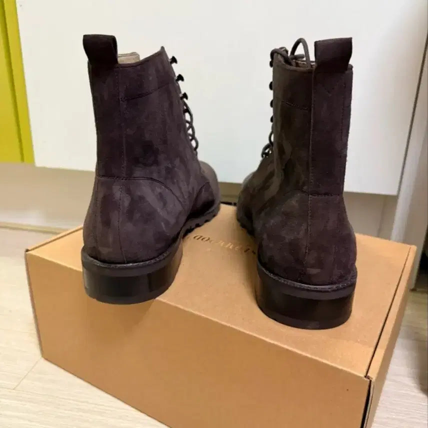 [BUNJANG] Custom Mood Suede Boots 290 / 커스텀무드 수제화, 스웨이드 부츠 290