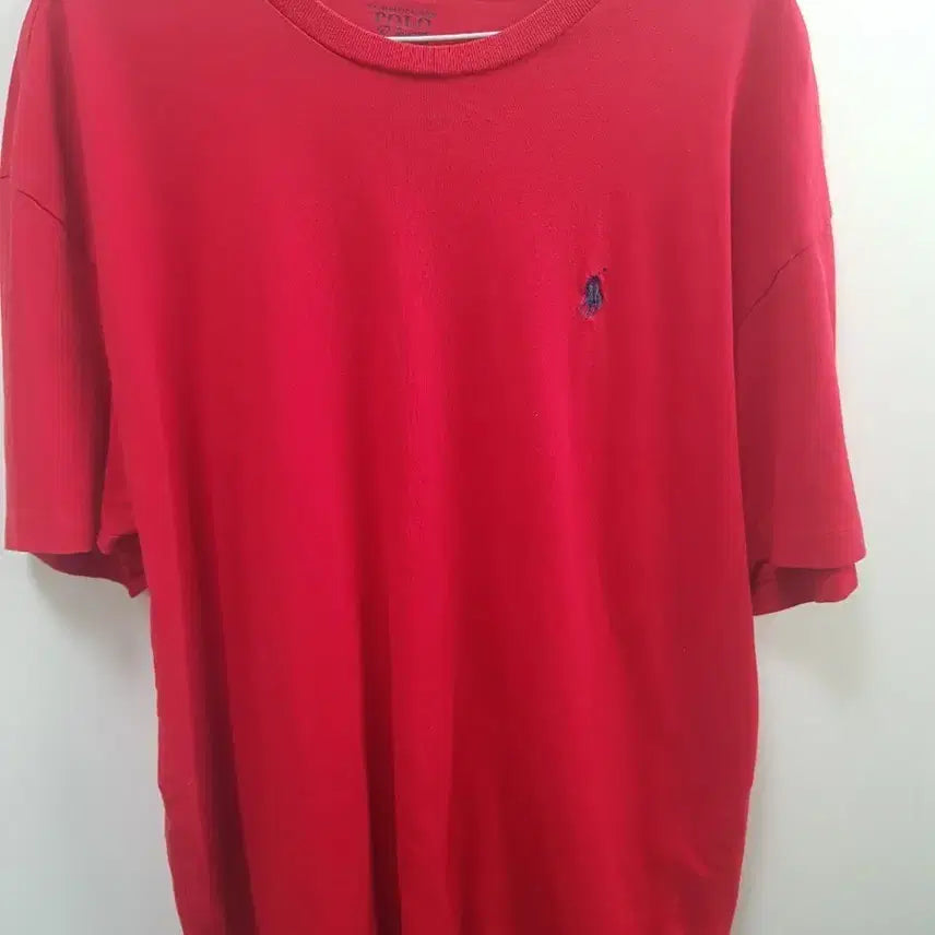 [SOLD OUT] 폴로 랄프로렌 레드 반팔 티셔츠 95-100