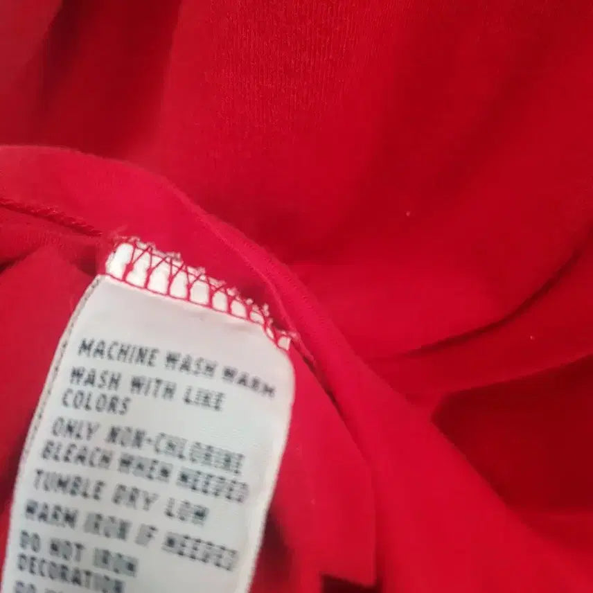[SOLD OUT] 폴로 랄프로렌 레드 반팔 티셔츠 95-100