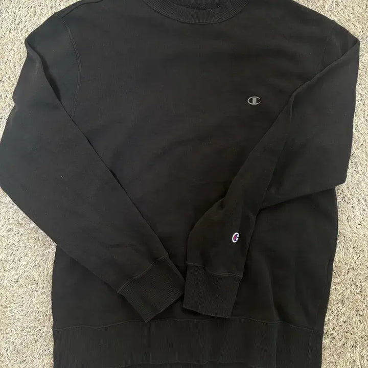 [BUNJANG] Champion Black Sweatshirt (Japan Version) Men&