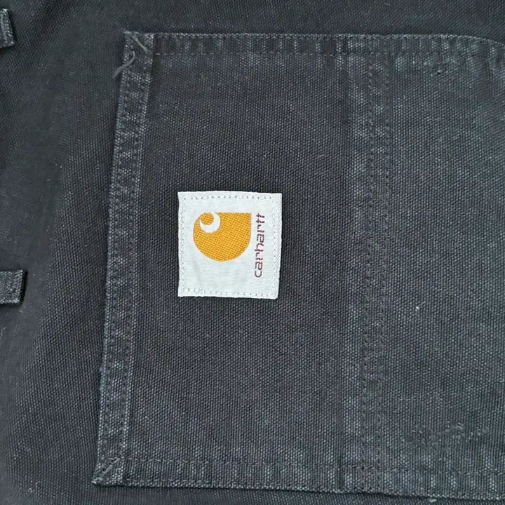 [SOLD OUT] 칼하트 디어본 싱글니 블랙 워싱 팬츠