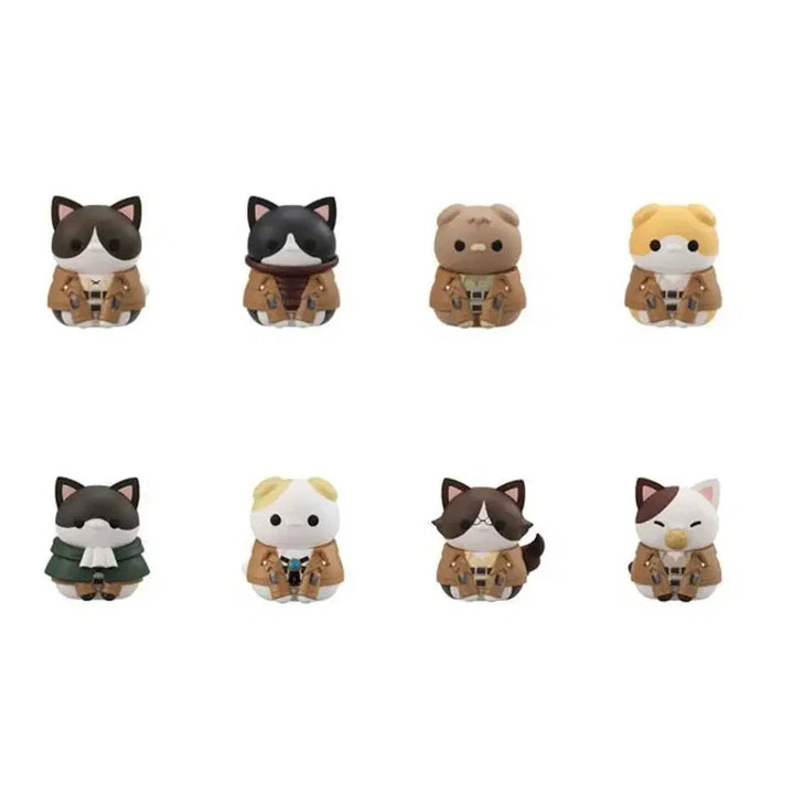 [BUNJANG] Attack on Titan Mega Cat Full Set / 진격의 거인 메가캣 풀세트 미개봉