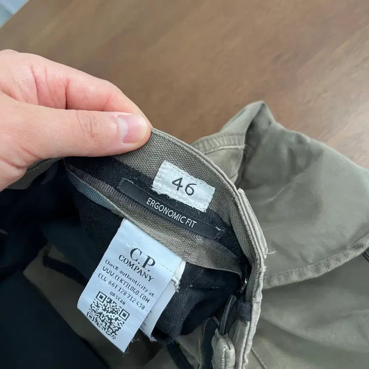 [BUNJANG] CP Company Lens Patch Magazine Pocket Cargo Pants 46 / Cp컴퍼니 렌즈와펜 탄창포켓 카고팬츠 46