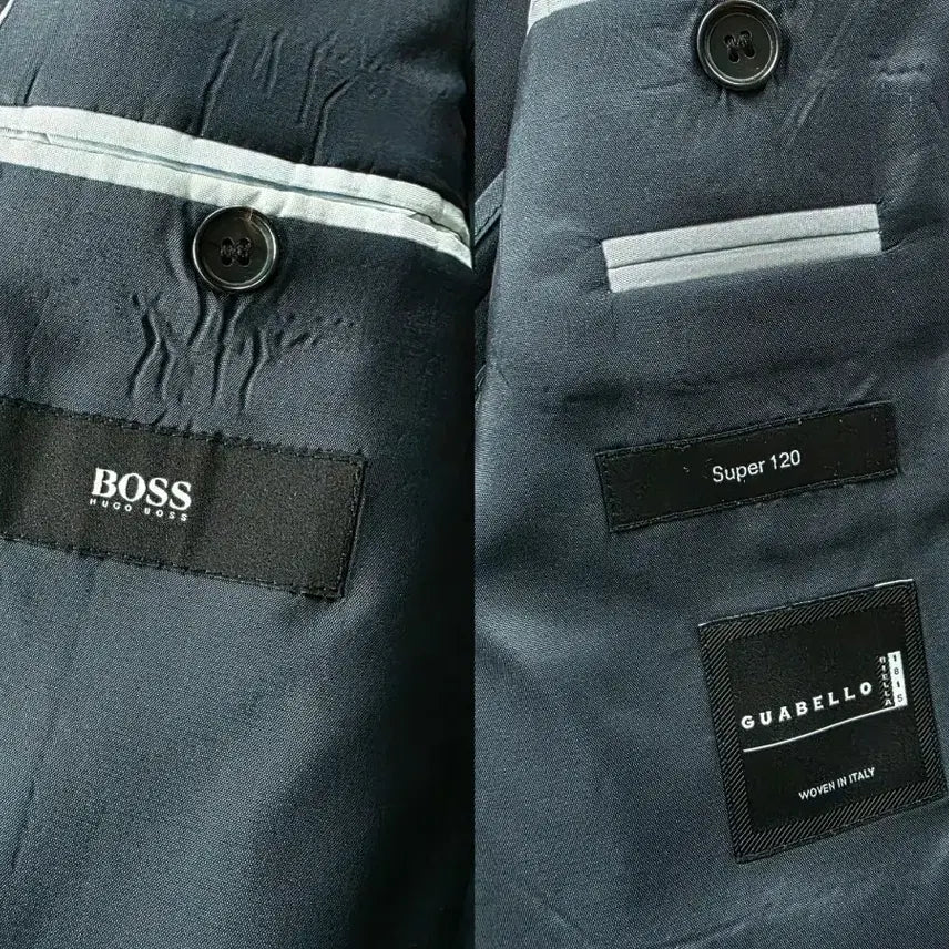 [SOLD OUT] 휴고보스 구아벨로 120수 순모원단 자켓.95.M.