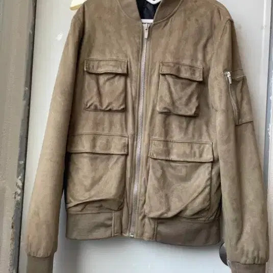 [BUNJANG] ZARA MAN Suede Pocket Jacket XL / 자라 ZARA MAN 스웨이드 포켓 자켓 XL 팝니다.