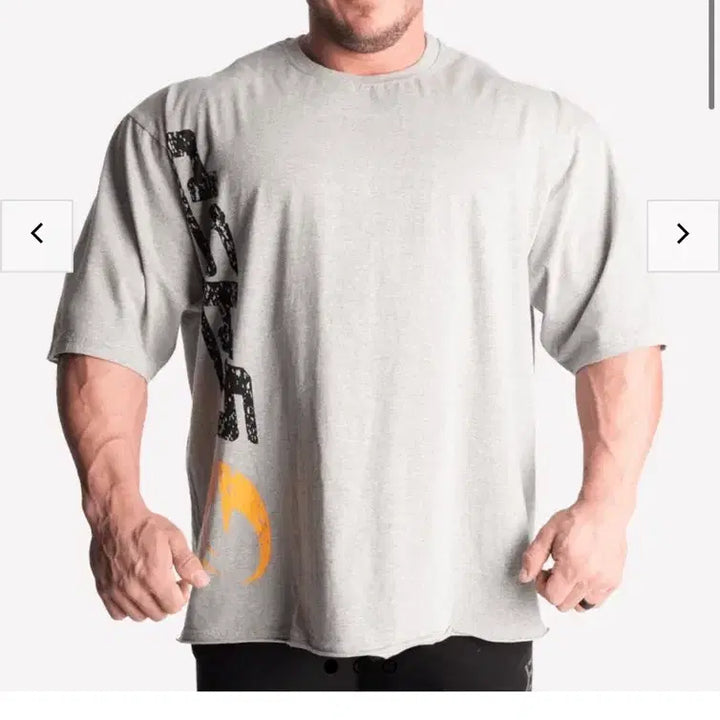 [BUNJANG] Gasp Iron T-shirt Gray M / Gasp 가스프 아이언 반팔티 회색 M