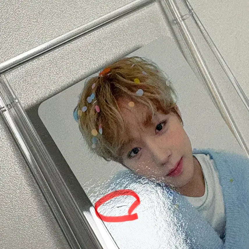 [SOLD OUT] 박지훈 2025 생일 카페 birthday boy 밀크글라스 포카