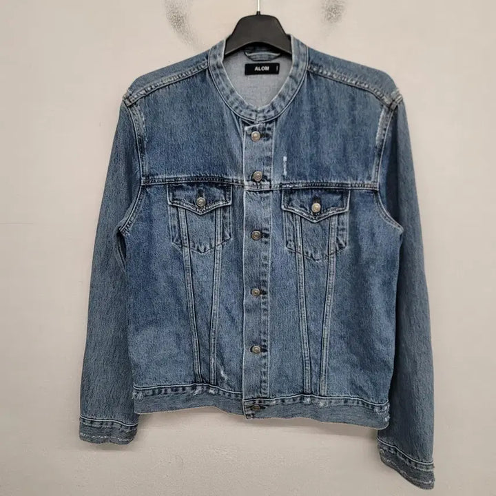 [BUNJANG] ALOM Washed Denim Jacket L / [100/L] ALOM 워싱 데님 자켓 청자켓
