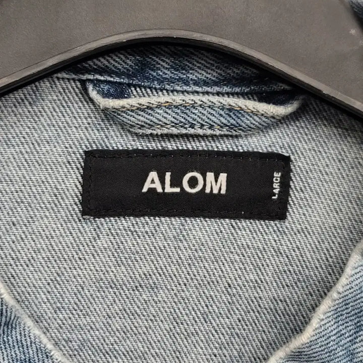 [BUNJANG] ALOM Washed Denim Jacket L / [100/L] ALOM 워싱 데님 자켓 청자켓