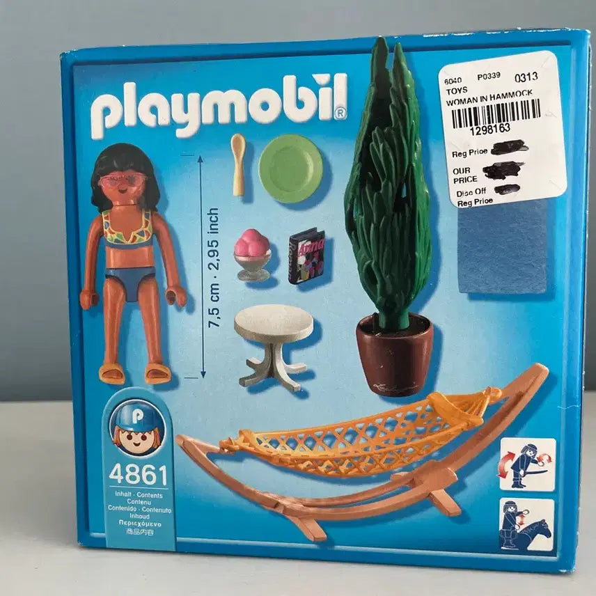 [BUNJANG] Playmobil 4861 Hammock Woman Figure / 플레이모빌 4861 해먹 여인