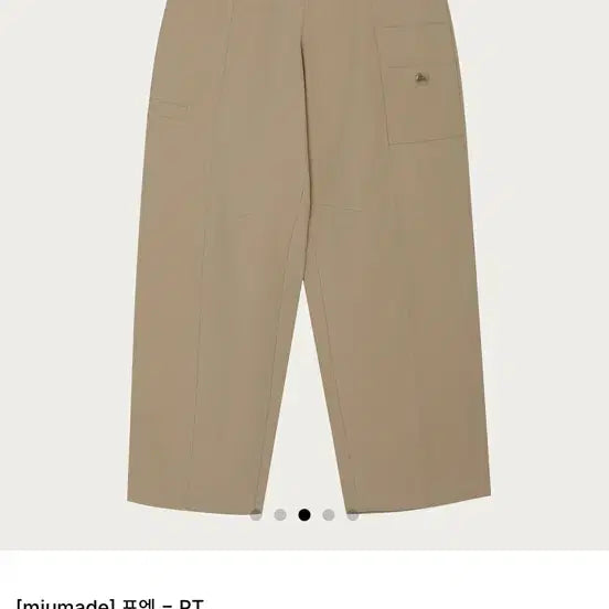 [BUNJANG] Love me more Poet Cargo Pants M Beige / 러브미우 포엣 카고 팬츠 m (베이지, 기본버전)