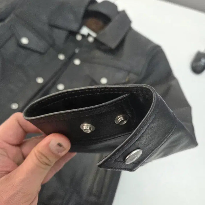 [BUNJANG] Nude Bones XL Steerhide Leather Jacket / 누드본즈 트러커 후기형 스티어하이드 xl 가죽자켓