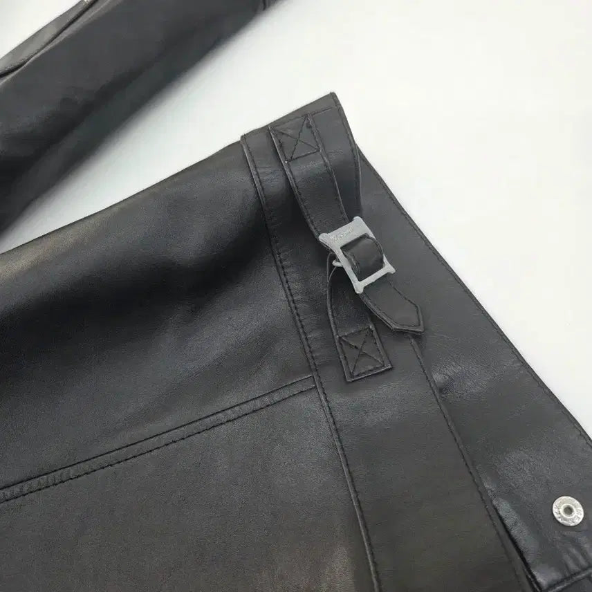 [BUNJANG] Nude Bones XL Steerhide Leather Jacket / 누드본즈 트러커 후기형 스티어하이드 xl 가죽자켓